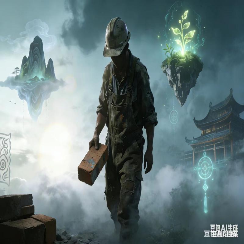 民工穿越修仙界，板砖法宝镇三界